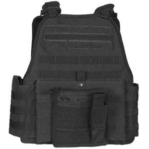 Fox 65-2115 Big  Tall Vital Plate Carrier Vest Black - 2xl3xl