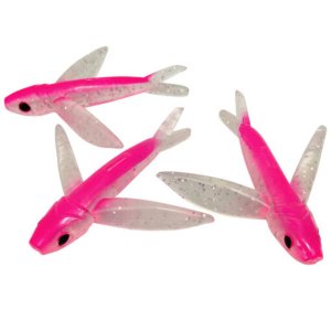 Magbay fly-3-sp Mini Flying Fish 3 Pack Pink