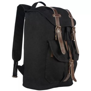 Fox 43-221 Retro Madridian Rucksack - Black