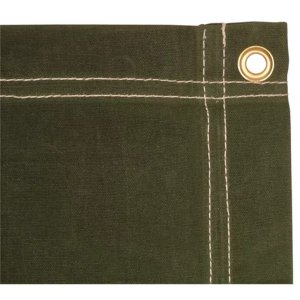 Fox 81-46 Canvas Tarp - 4' X 6' - Olive Drab