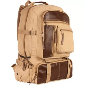 Fox 43-775 Retro Cantabrian Excursion Rucksack - Khaki