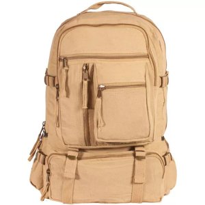 Fox 43-785 Retro Cantabrian Excursion Rucksack (no Leather Trim) - Kha