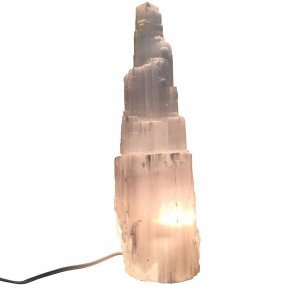 Cuarto CAB-7H-93ZQ-2FK6 Selenite Skyscraper Lamp