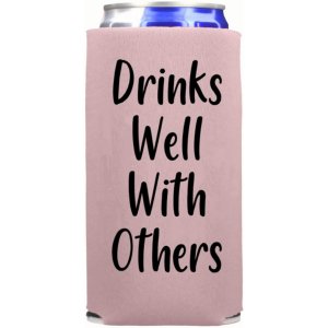 Capital Drinks_Well_Others_Blush Funny Slim Can Cooler - Drinks Well W