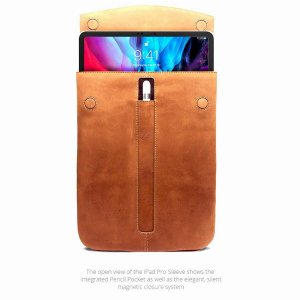 Maccase LPSL12.9-VN Premium Leather Ipad Pro 12.9 Sleeve - Vintage