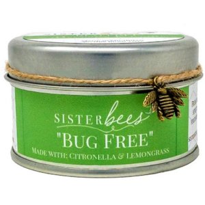 Sister 87-633696824508 Beeswax Candle - Bug Free (with Citronella  Lem