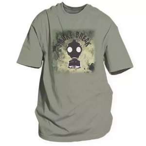 Fox 64-477 S Smoking Men's T-shirt Olive Drab - Small