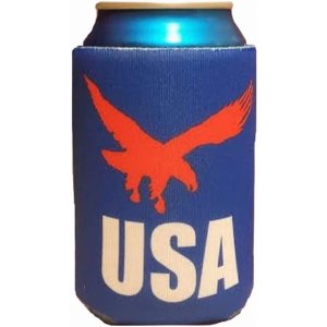 Capital EAG Patriotic Usa Can Cooler - Soaring Le - 4th Of July Red Wh