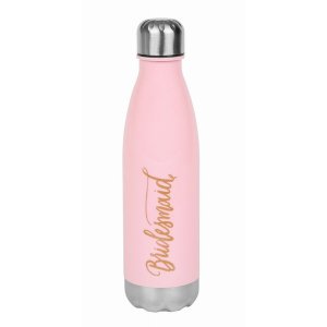 Samantha waterbottlepinkbridesmaid Pink Bridesmaid Water Bottle 17 Oz.