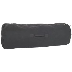 Fox 40-26 BLACK Gi Style 25 X 42 Zippered Duffle Bag - Black