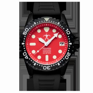 Time HLA 5418 Hawaiian Lifeguard Association Dive Watch Quartz  Hla 54