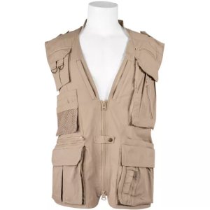 Fox 65-515 XXXL Advanced Concealed Carry Travel Vest Khaki - Xxxl