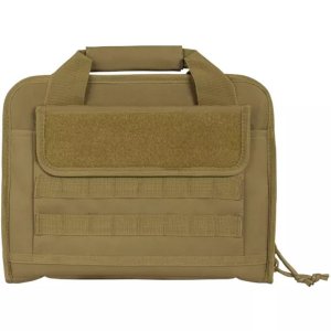 Fox 54-5308 Dual Tactical Pistol Case - Coyote