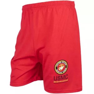 Fox 64-7992 M Men's Red Running Short - U.s.m.c. Logo Medium