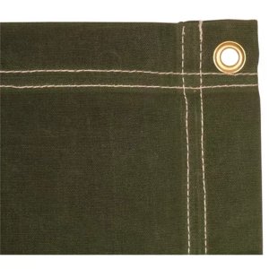 Fox 81-1016 Canvas Tarp - 10' X 16' - Olive Drab