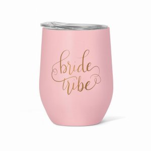 Samantha 1steeltumblerbtpink Stainless Steel Pink Bride Tribe Wine  Co