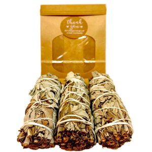 Cuarto V3-92J1-AVT3 White Sage Smudge Pack Of 3