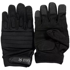 Fox 79-701 L Flex-knuckle Raid Gloves V2 - Black Large