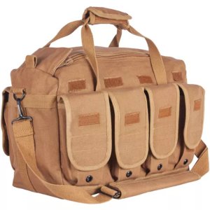 Fox 42-638 Mega Mag  Shooter's Bag - Coyote Brown