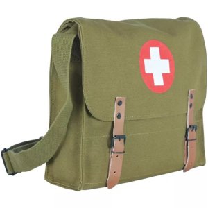 Fox 42-77 OD German Style Medic Bag - Olive Drab