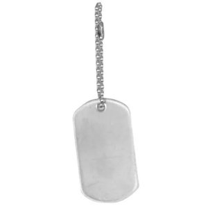 Fox 57-63 Gi Dog Tag 100 Pack - Stainless