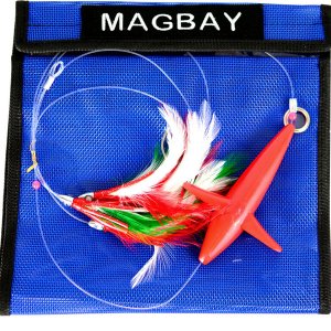 Magbay 6016 Daisy Chain Tuna Teaser Red