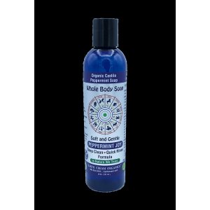 Earth ECO014a Organic Castile Liquid Soap, Peppermint 12 Pack (8 Oz)