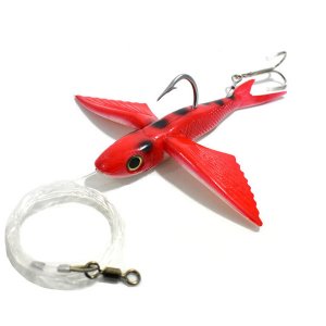 Magbay 6012s Flying Fish Red 7in Stinger Rigged