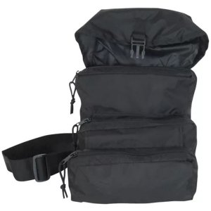 Fox 56-21T Trifold Medical Bag - Black