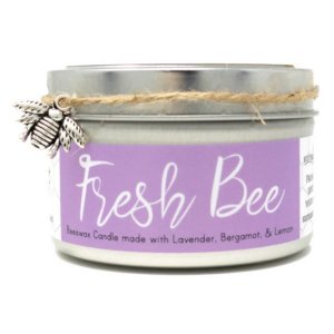 Sister 87-673869881815 Beeswax Candle- Fresh Bee (with Lavender, Berga