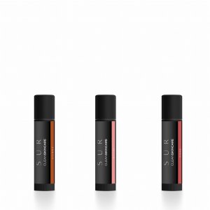 Sur LIP-T3 Tinted Lip Therapy: 3 Pack (petal, Rose, Sienna)