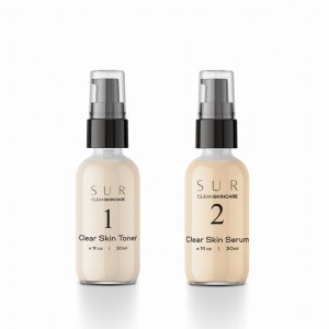 Sur CS-BUNDLE30 Clear Skin Bundle: Toner + Serum (30ml1oz)