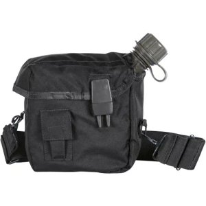 Fox 53-21 BLACK 2qt Canteen Cover-shoulder Strap - Black