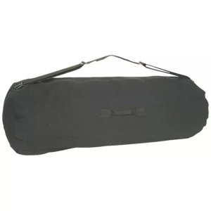 Fox 40-46 BLACK Gi Style 30 X 50 Zippered Duffle Bag - Black