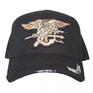 Fox 78-4141 Embroidered Ball Cap Black Hd Division - Navy Seal