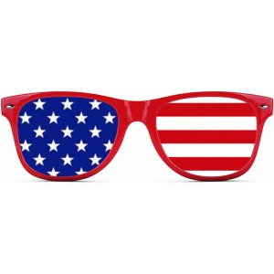 Sunglasses_USA_Red