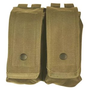 Fox 57-028 Ar-15  Ak-47 Dual Mag Pouch - Coyote