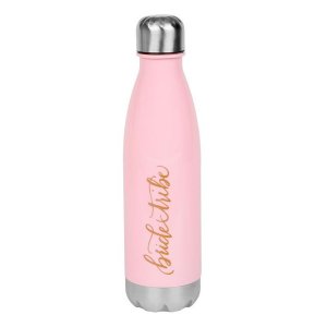 Samantha waterbottlepinkbt Pink Bride Tribe Water Bottle 17 Oz.