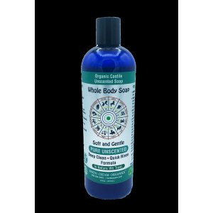 Earth ECO013a Organic Castile Liquid Soap, Unscented 6 Pack (16 Oz)