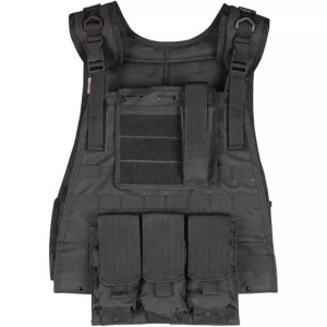 Fox 65-281 Modular Plate Carrier Vest - Black