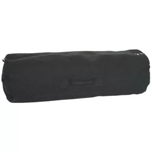 Fox 40-21 BLACK Gi Style 21 X 36 Zippered Duffle Bag - Black