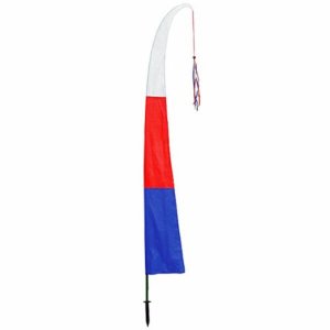 Georgetown 16010 Collapsible Garden Party Freedom Flag, Redwhiteblue