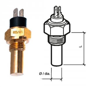 Veratron 323-805-001-004N Coolant Temperature Sensor - 40deg; To 120de