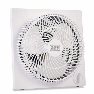 Commercial BFB09W Black+decker  9 Frameless Box Fan White