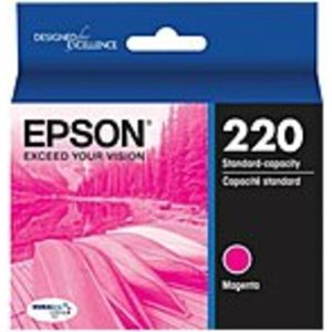 Original Epson T220320 Durabrite Ultra Ink T220 Ink Cartridge - Magent