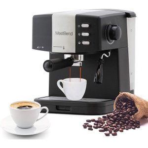 West 55100 15 Bar Pressure Pump Espresso Coffee Latte And Cappuccino M