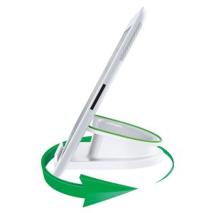 Leitz 6410-01 Rotating Desk Stand For Mobile Devices, White