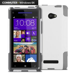 Otterbox 77-24082 Commuter Case For Htc Windows Phone 8x Glacier