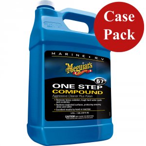 Meguiars M6701CASE Meguiar39;s Marine One-step Compound - 1 Gallon Cas