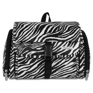 Travelon 42730-040 Hanging Toiletry Kit - Zebra